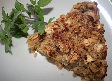 Placek orkiszowo – amarantusowy z owocami sezonowymi bez cukru